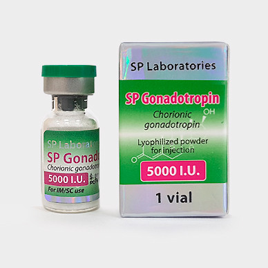 SP Labs Gonadotropin 5000 IU, 1 vial
